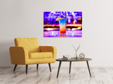 Laden Sie das Bild in den Galerie-Viewer, Leinwandbild Bunter Cocktail