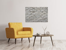 Laden Sie das Bild in den Galerie-Viewer, Leinwandbild Steinwand Design