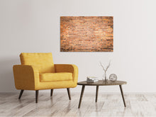 Laden Sie das Bild in den Galerie-Viewer, Leinwandbild Wand aus Steinen