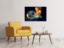 Laden Sie das Bild in den Galerie-Viewer, Leinwandbild Eine Glühbirne