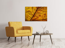 Laden Sie das Bild in den Galerie-Viewer, Leinwandbild Das Herbst Blatt