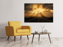Laden Sie das Bild in den Galerie-Viewer, Leinwandbild Mystische Strasse