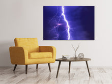 Laden Sie das Bild in den Galerie-Viewer, Leinwandbild Imposanter Blitz