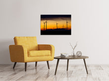 Laden Sie das Bild in den Galerie-Viewer, Leinwandbild Die Windräder