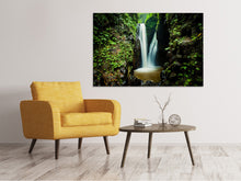 Laden Sie das Bild in den Galerie-Viewer, Leinwandbild 2 Wasserfälle