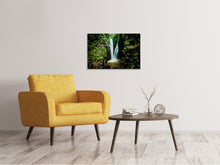 Laden Sie das Bild in den Galerie-Viewer, Leinwandbild 2 Wasserfälle