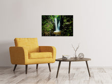 Laden Sie das Bild in den Galerie-Viewer, Leinwandbild 2 Wasserfälle