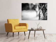 Laden Sie das Bild in den Galerie-Viewer, Leinwandbild Birken Stamm
