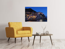 Laden Sie das Bild in den Galerie-Viewer, Leinwandbild Nachts in Cinque