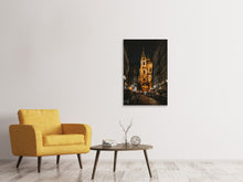 Laden Sie das Bild in den Galerie-Viewer, Leinwandbild Prag in der Nacht