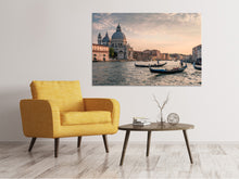 Laden Sie das Bild in den Galerie-Viewer, Leinwandbild Am Kanal von Venedig