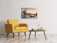 Laden Sie das Bild in den Galerie-Viewer, Leinwandbild Am Kanal von Venedig