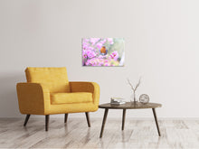 Laden Sie das Bild in den Galerie-Viewer, Leinwandbild Frühlings Vogel