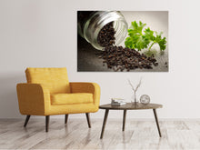Laden Sie das Bild in den Galerie-Viewer, Leinwandbild Mohnsamen