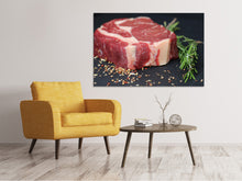 Laden Sie das Bild in den Galerie-Viewer, Leinwandbild Frisches Fleisch