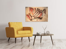 Laden Sie das Bild in den Galerie-Viewer, Leinwandbild Roher Fisch