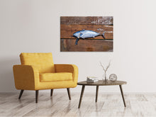 Laden Sie das Bild in den Galerie-Viewer, Leinwandbild Der frische Fisch