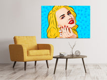 Laden Sie das Bild in den Galerie-Viewer, Leinwandbild Pop-Art Beauty
