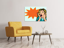 Laden Sie das Bild in den Galerie-Viewer, Leinwandbild Oh !