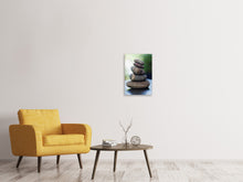 Laden Sie das Bild in den Galerie-Viewer, Leinwandbild Steinstapel