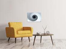 Laden Sie das Bild in den Galerie-Viewer, Leinwandbild 3D Wendeltreppe