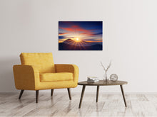 Laden Sie das Bild in den Galerie-Viewer, Leinwandbild Märchenhafte Landschaft