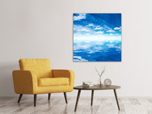 Laden Sie das Bild in den Galerie-Viewer, Leinwandbild Himmel und Wasser