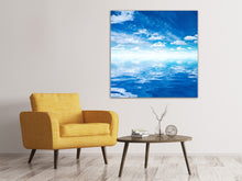 Laden Sie das Bild in den Galerie-Viewer, Leinwandbild Himmel und Wasser