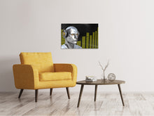 Laden Sie das Bild in den Galerie-Viewer, Leinwandbild Futuristischer DJ