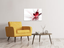 Laden Sie das Bild in den Galerie-Viewer, Leinwandbild Herzspiegelung