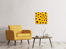 Laden Sie das Bild in den Galerie-Viewer, Leinwandbild Ein Strauss Sonnenblumen