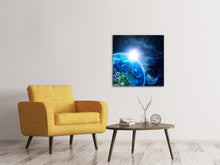 Laden Sie das Bild in den Galerie-Viewer, Leinwandbild Galaxien