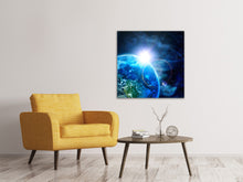 Laden Sie das Bild in den Galerie-Viewer, Leinwandbild Galaxien