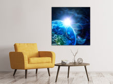 Laden Sie das Bild in den Galerie-Viewer, Leinwandbild Galaxien