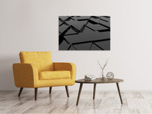 Laden Sie das Bild in den Galerie-Viewer, Leinwandbild 3D-Dreiecksflächen