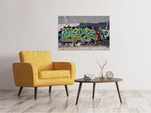 Laden Sie das Bild in den Galerie-Viewer, Leinwandbild Graffiti in New York