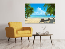 Laden Sie das Bild in den Galerie-Viewer, Leinwandbild Strandparadies