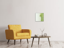 Laden Sie das Bild in den Galerie-Viewer, Leinwandbild Bambuswall