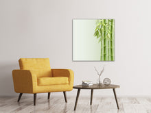 Laden Sie das Bild in den Galerie-Viewer, Leinwandbild Bambuswall