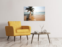 Laden Sie das Bild in den Galerie-Viewer, Leinwandbild Palme