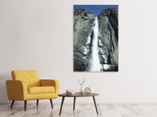 Laden Sie das Bild in den Galerie-Viewer, Leinwandbild Wasserfall Yosemite