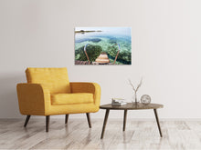 Laden Sie das Bild in den Galerie-Viewer, Leinwandbild Bad im Meer