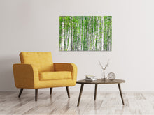 Laden Sie das Bild in den Galerie-Viewer, Leinwandbild Der Birkenwald