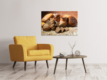 Laden Sie das Bild in den Galerie-Viewer, Leinwandbild Frühstücksbrote