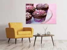 Laden Sie das Bild in den Galerie-Viewer, Leinwandbild Muffins
