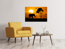 Laden Sie das Bild in den Galerie-Viewer, Leinwandbild Verträumtes Afrika
