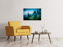 Laden Sie das Bild in den Galerie-Viewer, Leinwandbild Geheimnisvoller Wald