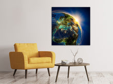 Laden Sie das Bild in den Galerie-Viewer, Leinwandbild Der Planet Erde
