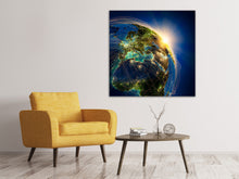 Laden Sie das Bild in den Galerie-Viewer, Leinwandbild Der Planet Erde