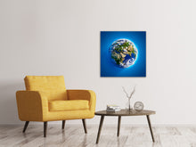 Laden Sie das Bild in den Galerie-Viewer, Leinwandbild Planet Earth